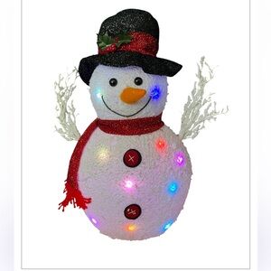 Festive Snowman Holiday‎ Decoration with Lights